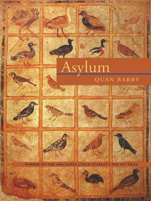 Title details for Asylum by Quan Barry - Available